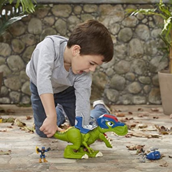 Blazeasaurus🦕 & Sparks McKenzie Playset + Troopersaurus & Bobby🦕BUNDLE SET🆕 - Picture 15 of 15